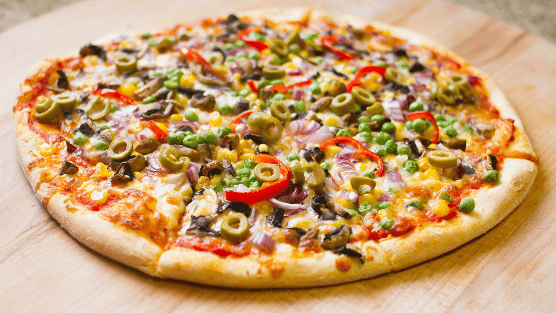 Vejeteryan Pizza