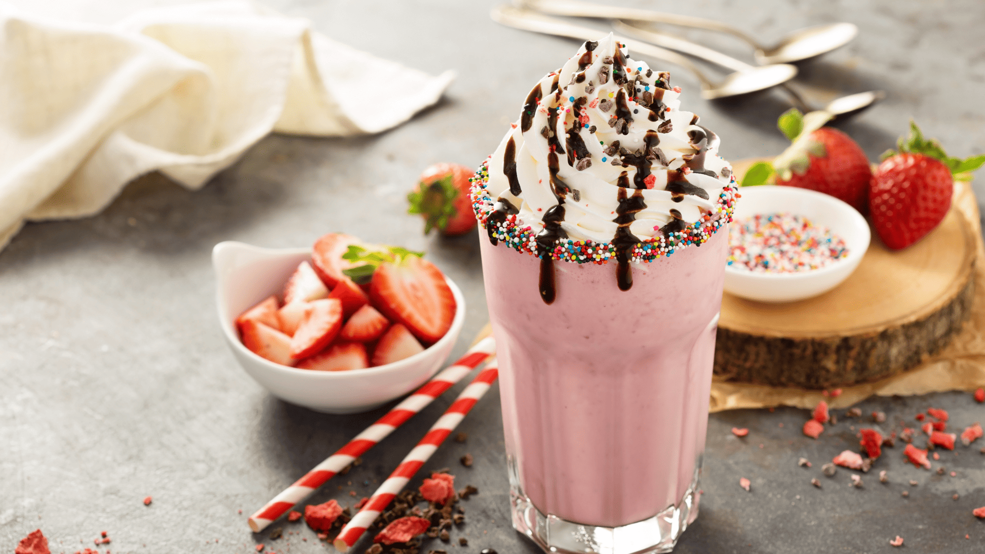 Milkshake Çilekii