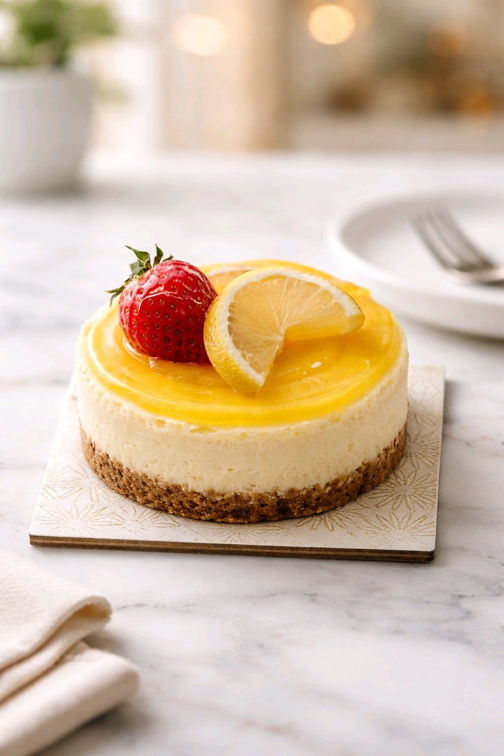 limonlu fırın cheesecake